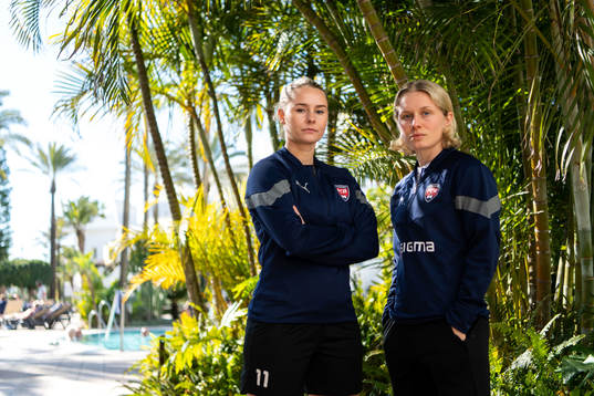 Emma Jansson och  Emilia Larsson