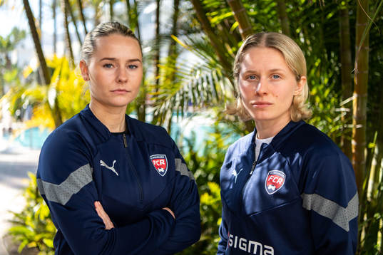 Emma Jansson och  Emilia Larsson