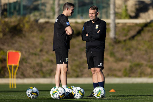 IFK Göteborgs team manager Hannes Stiller och tränare