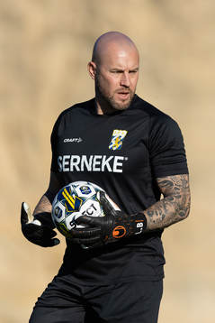 IFK Göteborgs målvaktstränare Lee Baxter