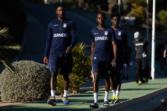IFK Göteborgs Suleiman Abdullahi och Abundance Salaou