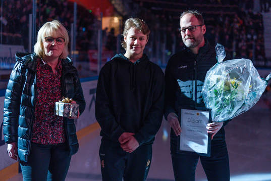 Årets j-18 spelare i Skellefteå är Valter Lindberg