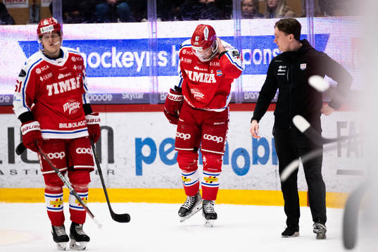 Timrås Tim Erixon har ont