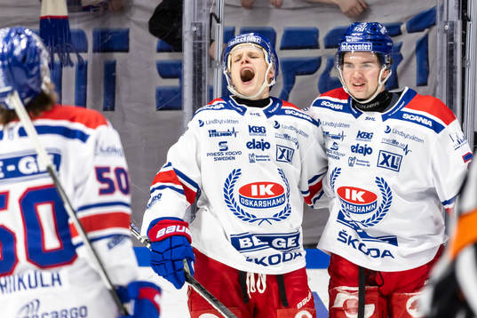 Oskarshamns Antti Suomela jublar