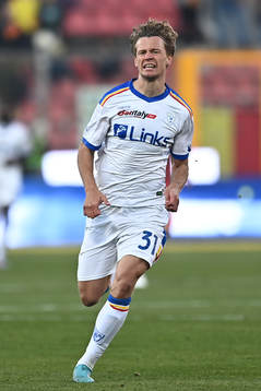 Lecce’s Joel Voelkerling Persson