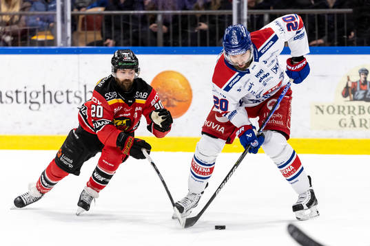 Luleås Jack Connolly och Oskarshamns Hynek Zohorna