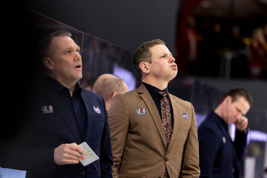 Oskarshamn Huvudtränare Martin Filander deppar