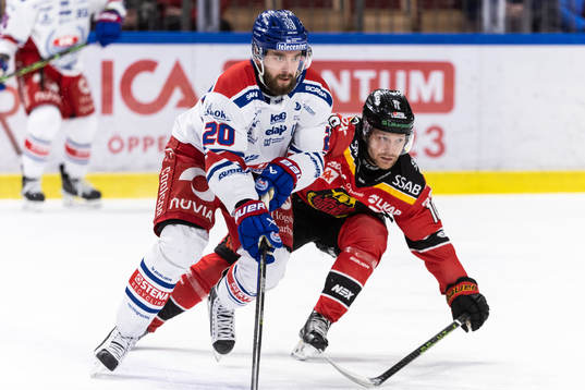 Oskarshamns Hynek Zohorna och Luleås Einar Emanuelsson