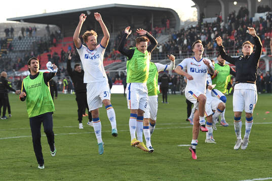Lecce’s Joel Voelkerling Persson