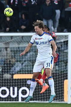 Lecce’s Joel Voelkerling Persson