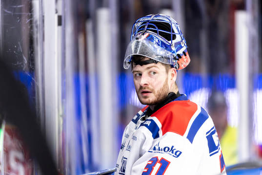 Oskarshamns Målvakt Tim Juel