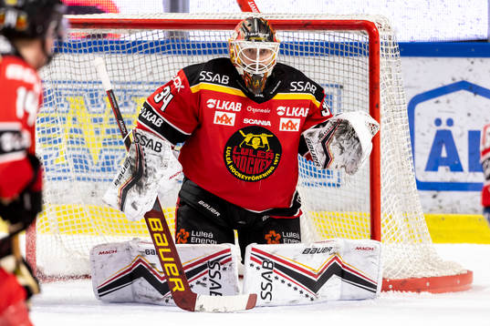 Luleås målvakt Joel Lassinantti
