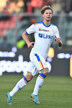 Lecce’s Joel Voelkerling Persson
