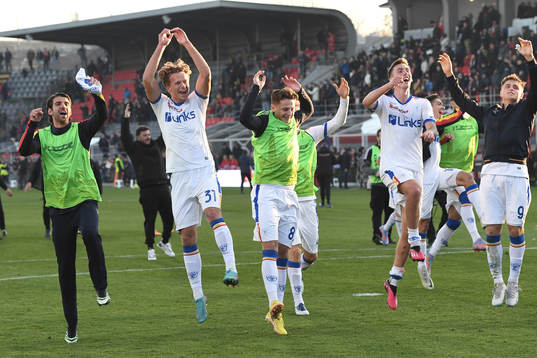 Lecce’s Joel Voelkerling Persson
