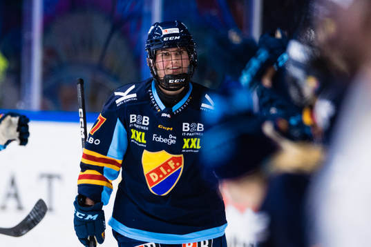 Djurgårdens Nicola Eisenschmid jublar