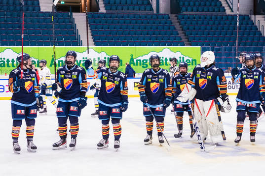 Djurgårdens spelare jublar