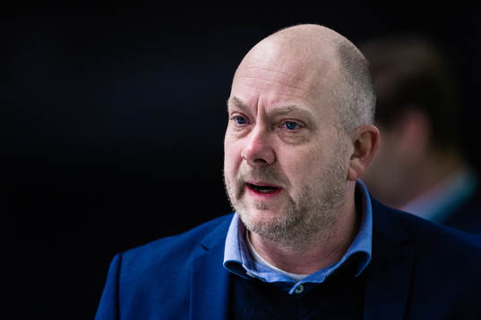 Djurgårdens tränare Rickard Hårdstam