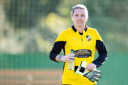 Målvakt Jennifer Falk