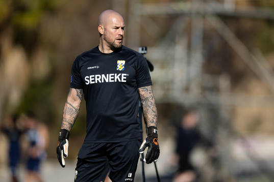 IFK Göteborgs målvaktstränare Lee Baxter