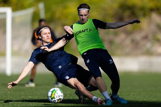 IFK Göteborgs Simon Thern och Lucas Kåhed