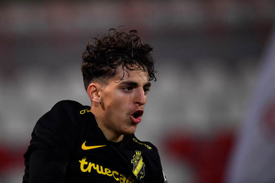 Taha Ayari 0f AIK celebrates
