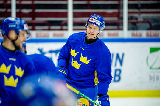 Anton Bengtsson of Sweden at a practice session