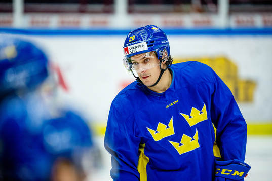 André Petersson of Sweden at a practice session