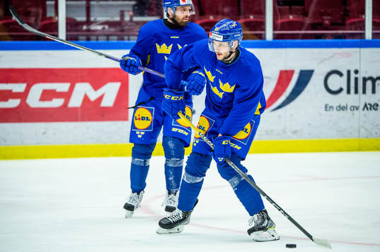 Theodor Lennström of Sweden at a practice session