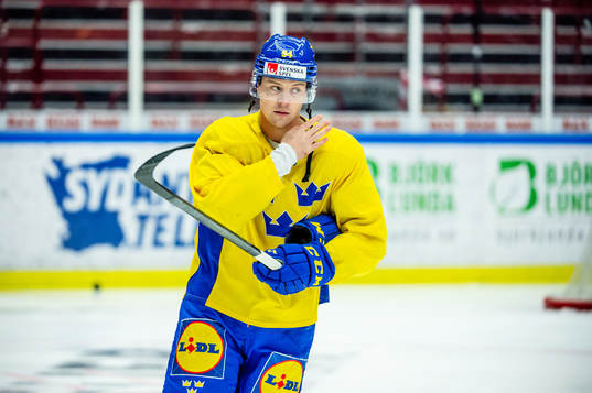 Joel Persson of Sweden at a practice session