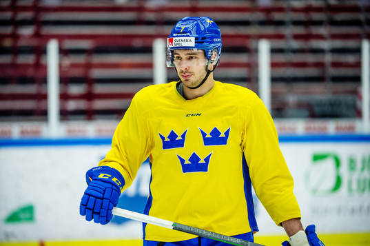 Hardy Häman Aktell of Sweden at a practice session