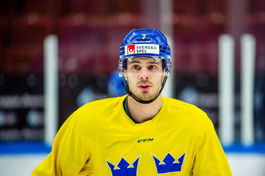 Hardy Häman Aktell of Sweden at a practice session
