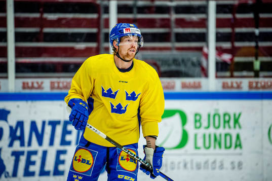 Joakim Nordström of Sweden at a practice session