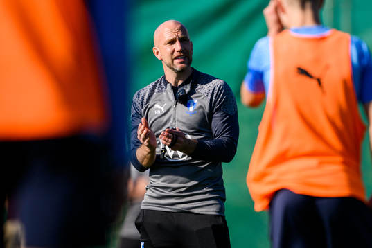 Tränare Henrik Rydström