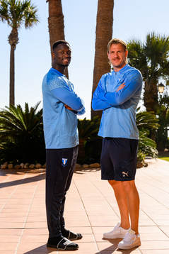 Johan Dahlin och Ismael Diawara