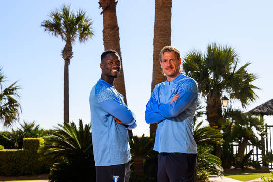 Johan Dahlin och Ismael Diawara
