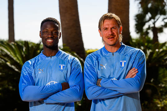 Johan Dahlin och Ismael Diawara