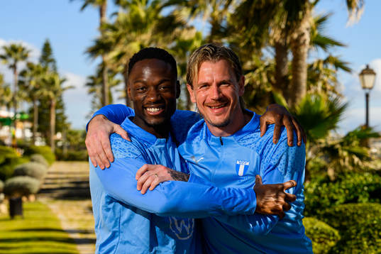 Johan Dahlin och Ismael Diawara