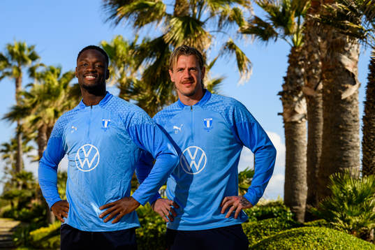 Johan Dahlin och Ismael Diawara