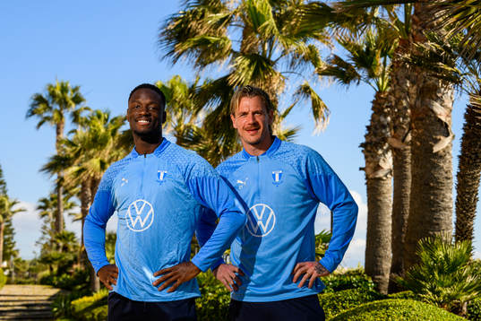 Johan Dahlin och Ismael Diawara