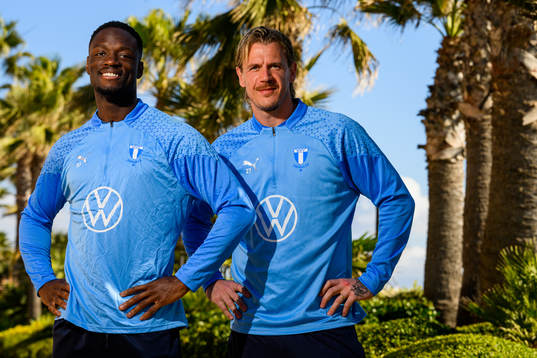 Johan Dahlin och Ismael Diawara