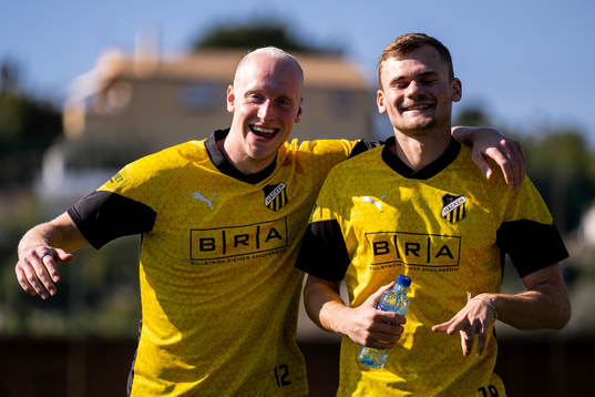 Valgeir Fridriksson och Oscar Uddenäs