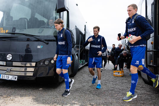 IFK Göteborgs Gustaf Norlin, Emil Salomonsson och Adam