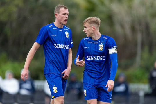 IFK Göteborgs Adam Carlén och Oscar Wendt