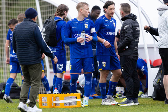 IFK Göteborgs Oscar Wendt, Gustav Svensson och tränare