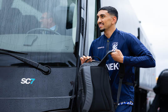 IFK Göteborgs Amir Al Amari innan träningsmatchen i