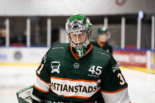 Kristianstads målvakt Jörgen Hanneborg