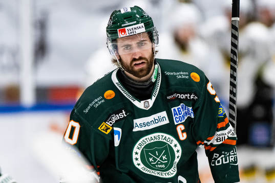 Kristianstads Rikard Olsen deppar