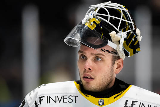 Västerås målvakt Johan Gustafsson