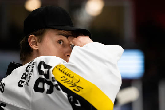 Västerås målvakt Ian Blomquist