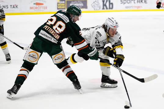 Kristianstads Linus Pettersson och Västerås Gabriel Kangas